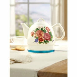 Outlet π Vermont Country Store Ceramic Electric Teapot π€©