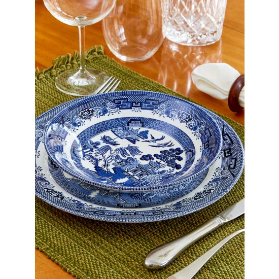 Discount ๐ Vermont Country Store Blue Willow Soup Bowls, Set Of 4 ๐ 5 Discount ๐ Vermont Country Store Blue Willow Soup Bowls, Set Of 4 ๐ - Image 3