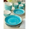 Coupon 💯 Vermont Country Store Moroccan Medallion Dinnerware, 16 Piece Set Teal 😀 -Cheap Kitchen Shop unnamed file 139