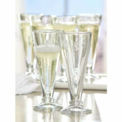 Best deal 😍 Vermont Country Store French Bee Champagne Glass, Set Of 6 🎁