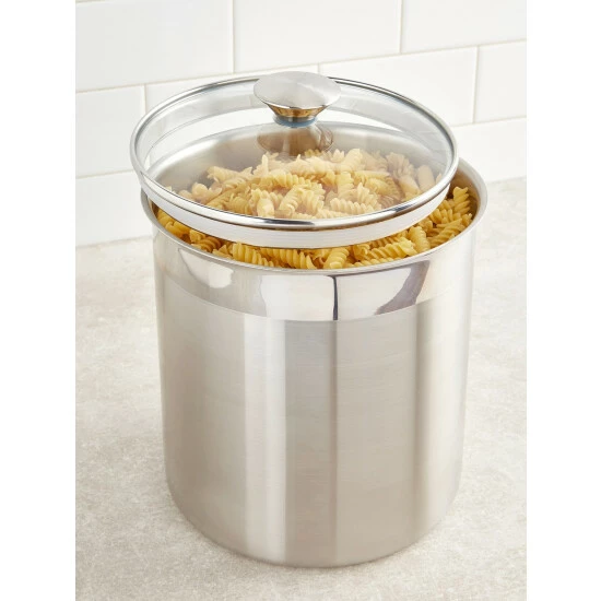 New ๐ฅฐ Tranmontina Stainless Steel 8-Piece Canister And Scoop Set ๐ 6 New ๐ฅฐ Tranmontina Stainless Steel 8-Piece Canister And Scoop Set ๐ - Image 4