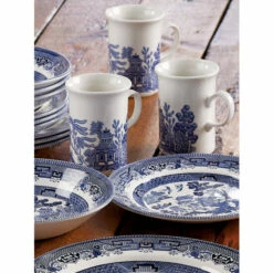 Brand new 💯 Vermont Country Store Blue Willow Coffee Mug, Set Of 4 ✔️ 9 Brand new 💯 Vermont Country Store Blue Willow Coffee Mug, Set Of 4 ✔️ -Cheap Kitchen Shop unnamed file 23