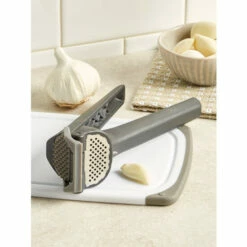 Cheapest 👏 Vermont Country Store Self-Cleaning Garlic Press Black 🎉