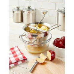 Wholesale 🧨 Vermont Country Store Stainless Steel Food Mill 😀