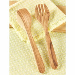 Hot Sale 🔔 Vermont Country Store Olivewood Salad Serving Set 💯 -Cheap Kitchen Shop unnamed file 312