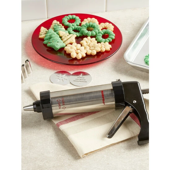 Best deal π Norpro Stainless Steel Cookie Press With Icing Tips π 4 Best deal π Norpro Stainless Steel Cookie Press With Icing Tips π - Image 2