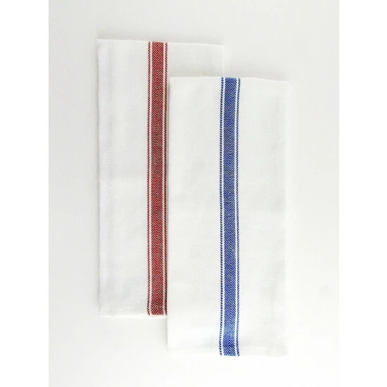 New π Vermont Country Store Herringbone Striped Cotton Kitchen Towel, Set Of 4 Poppy Red β€οΈ 3 New π Vermont Country Store Herringbone Striped Cotton Kitchen Towel, Set Of 4 Poppy Red β€οΈ - Image 2