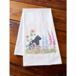 Hot Sale ❤️ Vermont Country Store Kitty Cat Flour Sack Cotton Towel 🎁