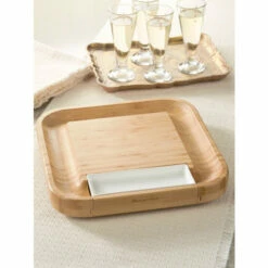 New 🔥 Vermont Country Store Bamboo 10-Piece Cheese Board Set With Drawer 😍 -Cheap Kitchen Shop unnamed file 354