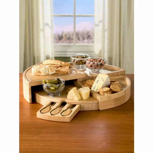 Promo ๐ Vermont Country Store Multi-Level Bamboo Foldable Cheese Board โค๏ธ 2 Promo ๐ Vermont Country Store Multi-Level Bamboo Foldable Cheese Board โค๏ธ -Cheap Kitchen Shop unnamed file 355