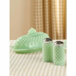 Promo 👏 Mosser Fenton Hobnail Jadeite Butter Dish ❤️ -Cheap Kitchen Shop unnamed file 375
