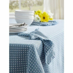 Promo 🔥 The Mountain Weavers Mountain Weave Cotton Napkins, Set Of 2 Natural And White 🎁 -Cheap Kitchen Shop unnamed file 404