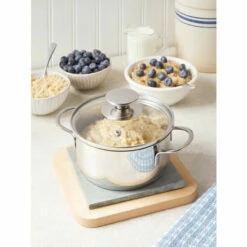 Outlet 👏 Vermont Country Store Stainless Steel Cook And Measure Pan, In 2 Sizes ❤️