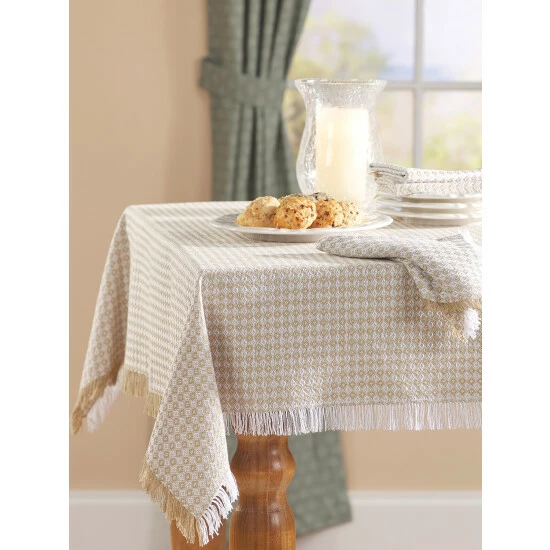 Top 10 ๐ The Mountain Weavers Dorset Weave Cotton Tablecloth Natural โจ 5 Top 10 ๐ The Mountain Weavers Dorset Weave Cotton Tablecloth Natural โจ - Image 3