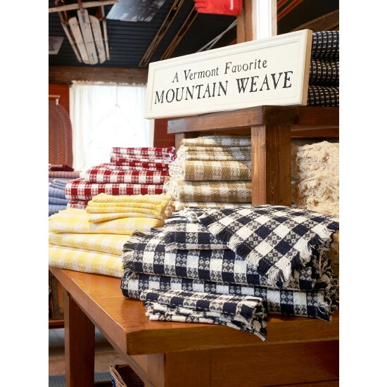 Hot Sale π The Mountain Weavers Farmhouse Weave Cotton Tablecloths Navy And White π 6 Hot Sale π The Mountain Weavers Farmhouse Weave Cotton Tablecloths Navy And White π - Image 4