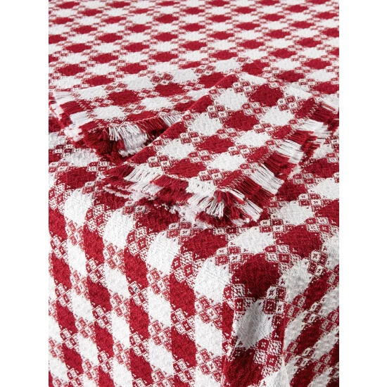 Hot Sale π The Mountain Weavers Farmhouse Weave Cotton Tablecloths Navy And White π 10 Hot Sale π The Mountain Weavers Farmhouse Weave Cotton Tablecloths Navy And White π - Image 8