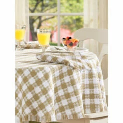 Wholesale 🎁 The Mountain Weavers Farmhouse Weave Cotton Napkin, Set Of 2 Natural And White 🛒 -Cheap Kitchen Shop unnamed file 467