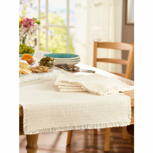 New ๐ฅ The Mountain Weavers Mountain Weave Cotton Table Runner Butternut And White ๐ 3 New ๐ฅ The Mountain Weavers Mountain Weave Cotton Table Runner Butternut And White ๐ -Cheap Kitchen Shop unnamed file 494