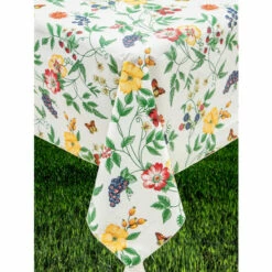 Cheap 😀 Vermont Country Store Durable Vinyl Tablecloth Lilac ⌛ -Cheap Kitchen Shop unnamed file 507