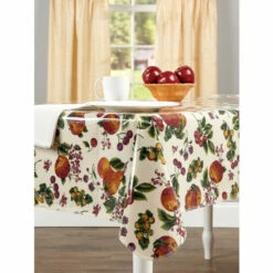 Cheap 🔔 Vermont Country Store Heavy-Duty Printed Oilcloth Tablecloth 🎉 -Cheap Kitchen Shop unnamed file 511