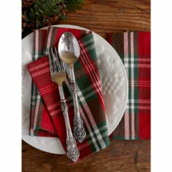 Top 10 ⌛ Vermont Country Store 🎅 Christmas Plaid Napkin ⌛