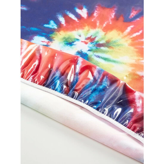 Promo 💯 Vermont Country Store Stay-Put Elasticized Oilcloth Umbrella Tablecloth Blue 🎉 10 Promo 💯 Vermont Country Store Stay-Put Elasticized Oilcloth Umbrella Tablecloth Blue 🎉 - Image 9