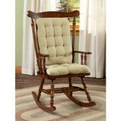 Outlet 💯 The Mountain Weavers Mountain Weave Never-Flatten Rocker Chair Pad Set, In 2 Sizes Wedgwood Blue And White 👏 22 Outlet 💯 The Mountain Weavers Mountain Weave Never-Flatten Rocker Chair Pad Set, In 2 Sizes Wedgwood Blue And White 👏 -Cheap Kitchen Shop unnamed file 560