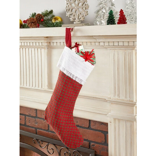 Best deal π The Mountain Weavers Mountain Weave π Christmas Stocking Cranberry/white βοΈ 3 Best deal π The Mountain Weavers Mountain Weave π Christmas Stocking Cranberry/white βοΈ