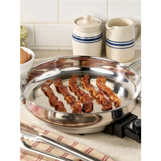 Deals π Vermont Country Store Stainless Steel 12-Inch Electric Skillet π 5 Deals π Vermont Country Store Stainless Steel 12-Inch Electric Skillet π - Image 4