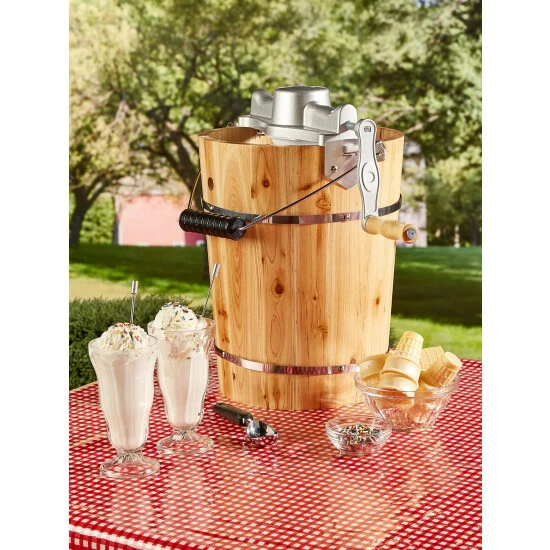 Budget ๐ Vermont Country Store Dual Six-Quart Ice Cream Maker โจ 5 Budget ๐ Vermont Country Store Dual Six-Quart Ice Cream Maker โจ - Image 3