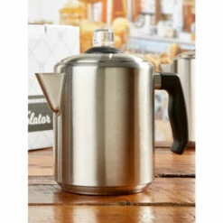 Cheap Kitchen Shop 35 Brand new ๐ Knapp Monarch Stainless Steel Percolator ๐