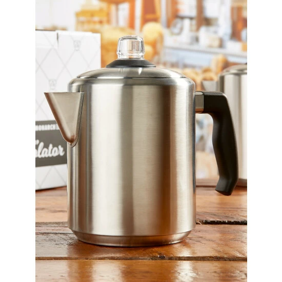 Brand new π Knapp Monarch Stainless Steel Percolator π 3 Brand new π Knapp Monarch Stainless Steel Percolator π